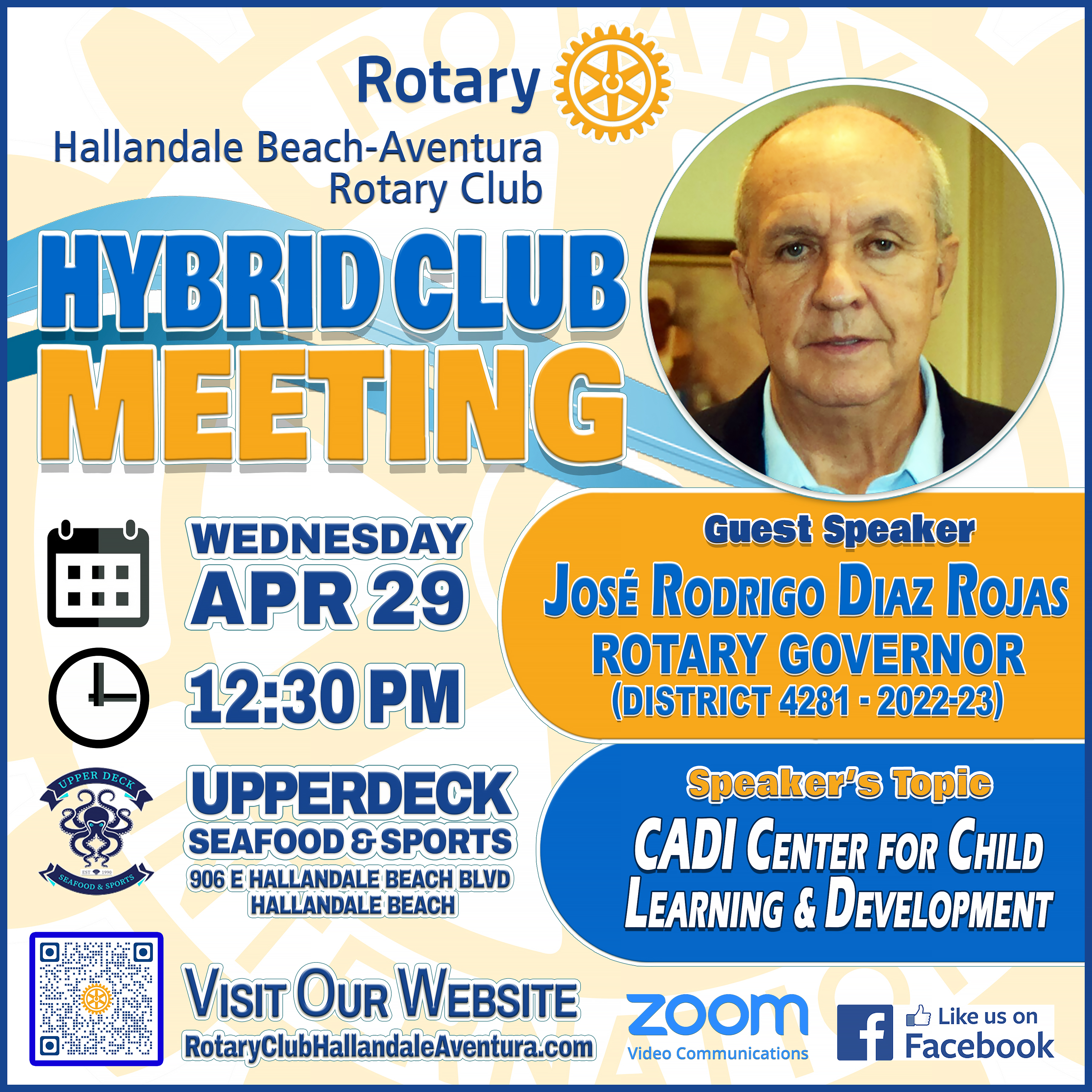 Hybrid Club Meeting: Wed., Apr 29th @ 12:30 pm